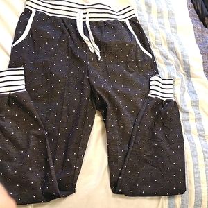 Denver Hayes Gray Polka Dot Pajama Bottoms